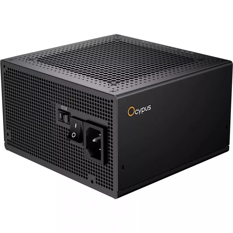 OCYPUS Iota P850 juodas 850W 80 PLUS Gold visiškai modulinis ATX 3.0 PCIe 5.0 maitinimo šaltinis