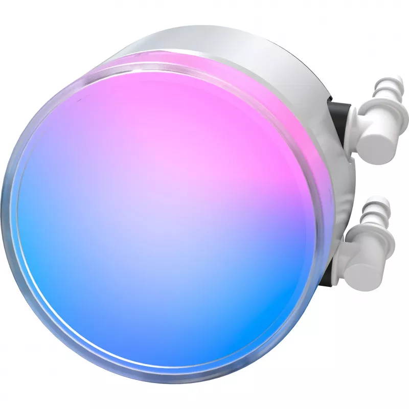 Ocypus Delta L36 ARGB V2 White skysčių aušinimo sistema (AIO) - 360mm radiatorius, 3x120mm ARGB ventiliatoriai, Intel ir AMD