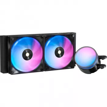 Ocypus Delta L24 ARGB V2 240 mm skysčio aušinimo sistema procesoriui - juoda