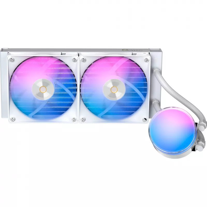 Ocypus Delta L24 ARGB V2 White 240mm skysčio aušinimo sistema CPU
