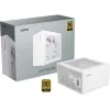 OCYPUS Iota P1000 1000W 80 PLUS Gold visiškai modulinis ATX 3.0 maitinimo šaltinis - baltas