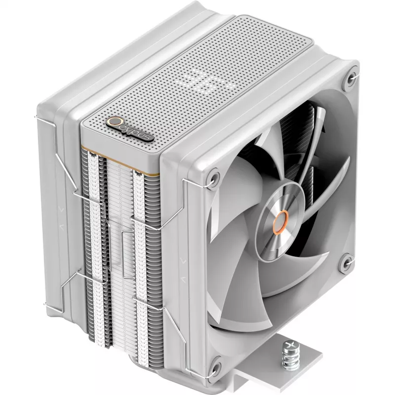 Ocypus Iota A40 dviejų ventiliatorių baltas 120 mm CPU oro aušintuvas