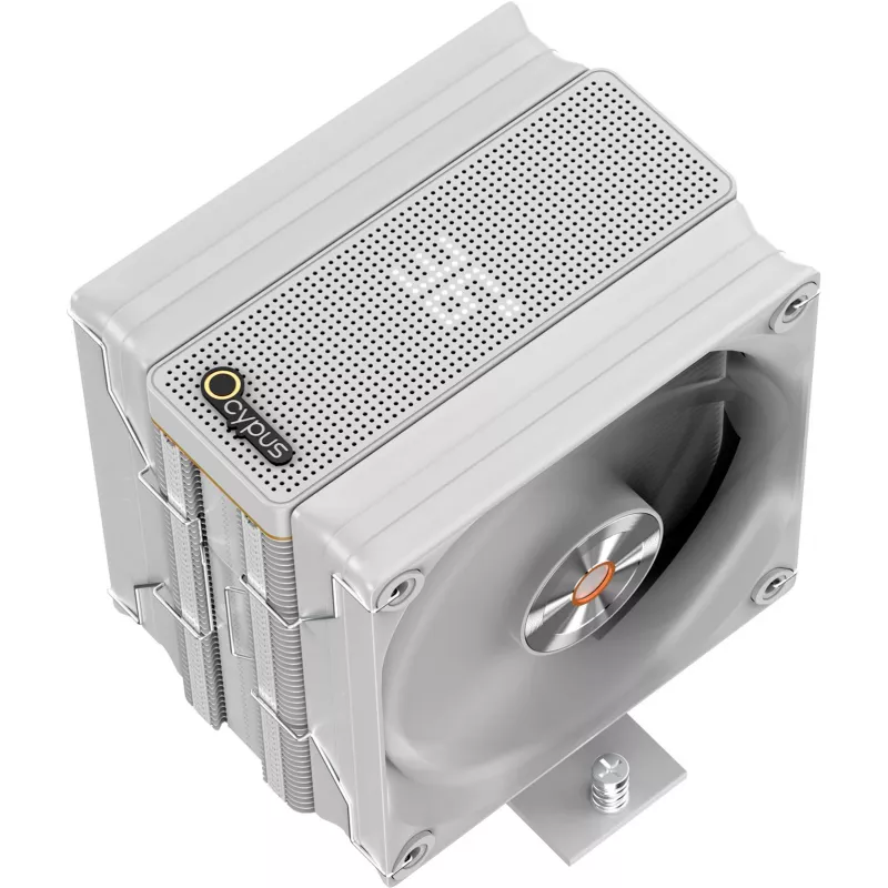 Ocypus Iota A40 dviejų ventiliatorių baltas 120 mm CPU oro aušintuvas
