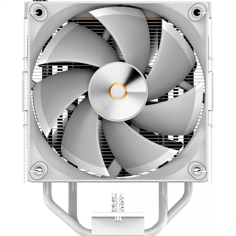 Ocypus Iota A40 dviejų ventiliatorių baltas 120 mm CPU oro aušintuvas