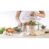 Pyrex stiklinis dangtis 26 cm, borosilikatinis stiklas