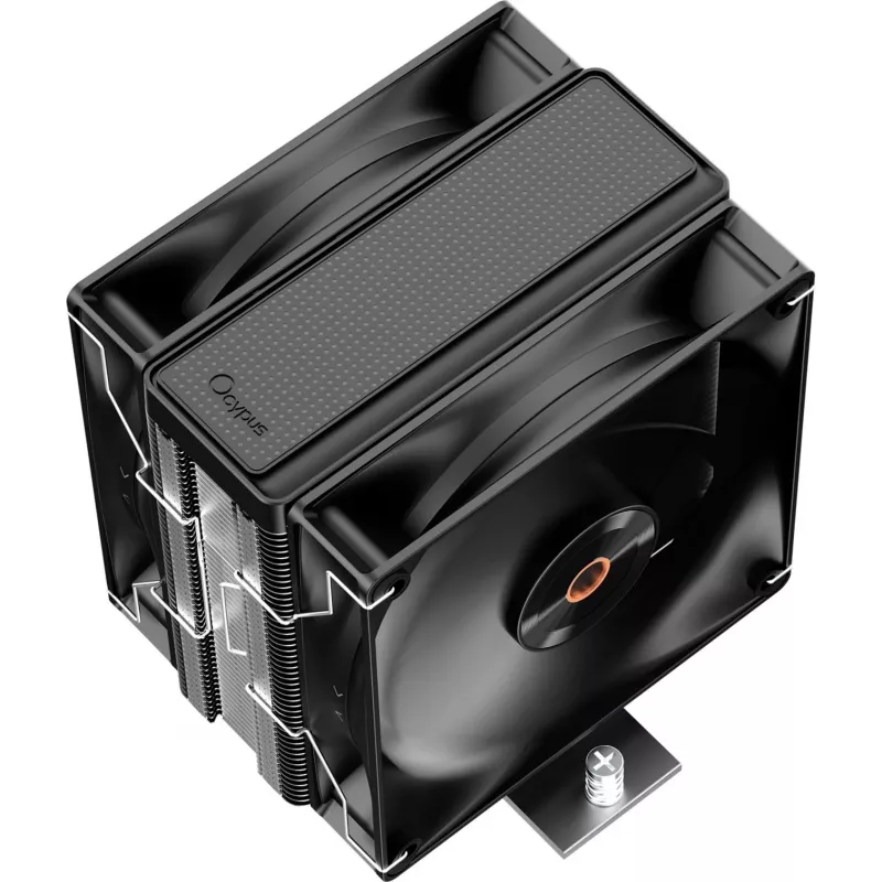Ocypus Delta A40 Elite dviejų ventiliatorių juodas 120 mm CPU oro aušintuvas