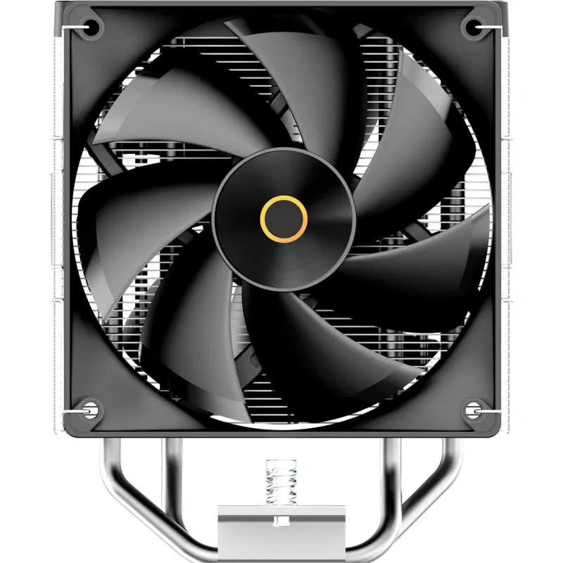 Ocypus Delta A40 Elite dviejų ventiliatorių juodas 120 mm CPU oro aušintuvas