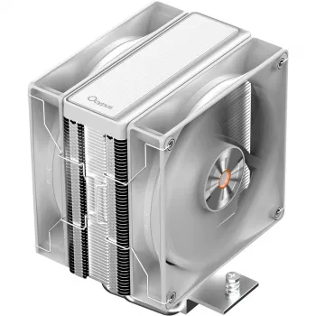 Ocypus Delta A40 Elite Dual Fan White 120 mm procesoriaus oro aušintuvas