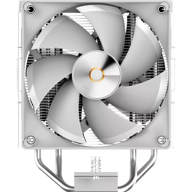 Ocypus Delta A40 Elite Dual Fan White 120 mm procesoriaus oro aušintuvas