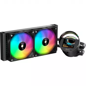 Ocypus Sigma L24 ARGB 240mm skysčio aušinimo CPU cooler - juodas