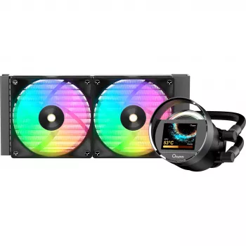 Ocypus Sigma L24 ARGB 240mm skysčio aušinimo CPU cooler - juodas