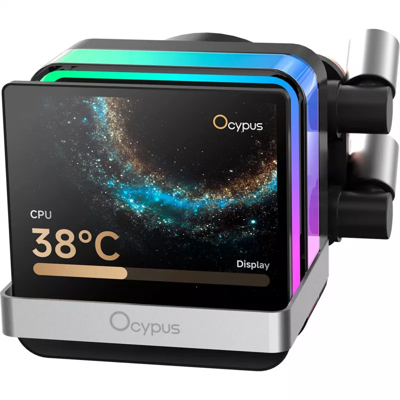 Ocypus Sigma L36 PRO AIO skysčio aušinimo CPU cooler 360mm ARGB juodas