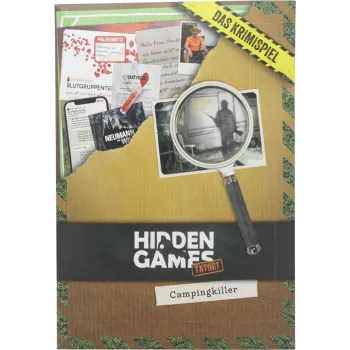 Hidden Games kriminalinis žaidimas „Campingkiller“ (vokiečių k.)