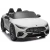 LEAN CARS Mercedes AMG SL63 akumuliatorinis vaikiškas automobilis, baltas