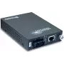 TRENDnet TFC-110S60 100 Mbps vienmodo pluošto terpės keitiklis (SC, 60 km)