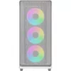Ocypus Gamma C60 ARGB White korpusas su grūdintu stiklu (Mid-Tower)