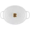Le Creuset ketaus ovalus puodas 31 cm / 6,3 l, baltas