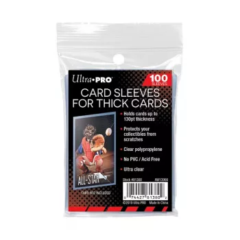 Ultra Pro Soft Card Sleeves 100x152mm (100 vnt.) 157325