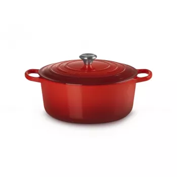 Le Creuset apvalus ketaus Dutch Oven 34cm 12L raudonas