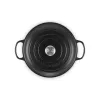 LE CREUSET ketaus negilus puodas 30 cm 3,5 L matinis juodas