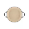 LE CREUSET ketaus negilus puodas 30 cm 3,5 L matinis juodas