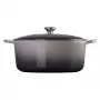 LE CREUSET ketaus apvalus troškinimo puodas 34cm 12L pilkas