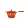Le Creuset ketaus puodas 16 cm 1,5 l oranžinis
