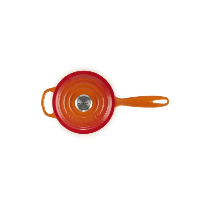 Le Creuset ketaus puodas 16 cm 1,5 l oranžinis