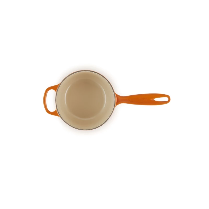 Le Creuset ketaus puodas 16 cm 1,5 l oranžinis