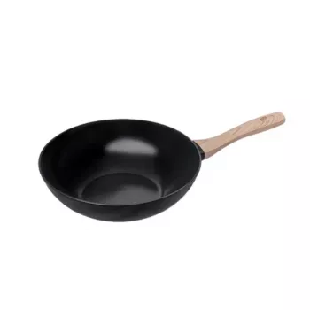PYREX Cook & Care wokas 28 cm, titano neprideganti danga, tinka indukcijai