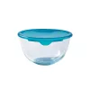 PYREX stiklinis maišymo dubuo su dangteliu 2,3L Ø21cm