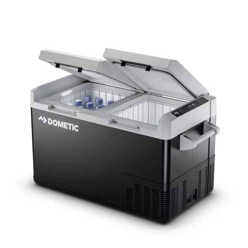 Dometic CFF 70DZ kompresorinis šaldytuvas 70L dviejų zonų 12/24V DC ir 100-240V AC