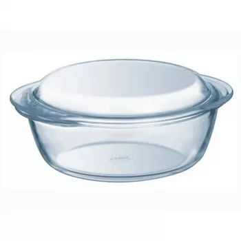 PYREX Essentials stiklinė talpa su dangčiu 1,4 L Ø17 cm