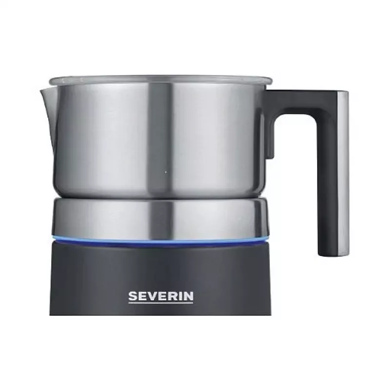 Severin SM 3586 Spuma 700 indukcinis pieno putų plakiklis, juodas / nerūdijančio plieno
