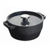 Pyrex ketaus puodas 6,8L apvalus 28cm pilkas