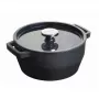 Pyrex ketaus puodas 6,8L apvalus 28cm pilkas