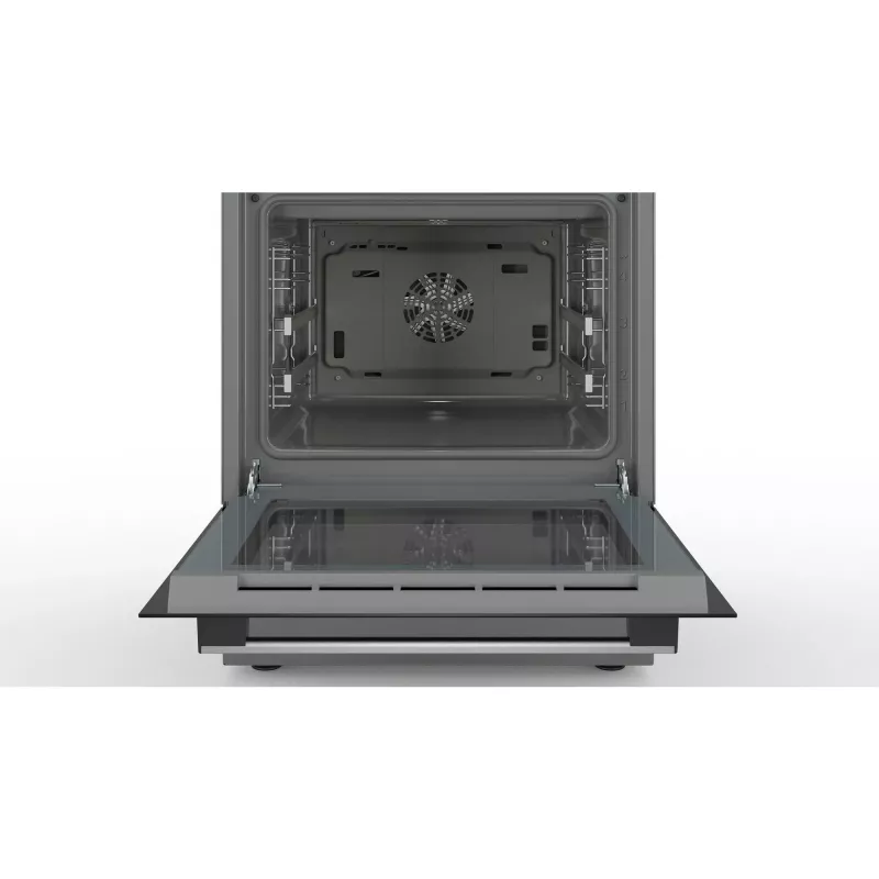 Bosch HKR39C250 Serie 4 laisvai stovinti elektrinė viryklė su keramine kaitlente, nerūdijantis plienas