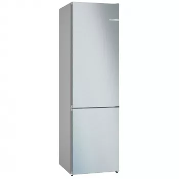 Bosch KGN392LBF Serie 4 laisvai pastatomas šaldytuvas-šaldiklis, 203 cm aukščio, energinio efektyvumo klasė B, sidabrinės inox išvaizdos