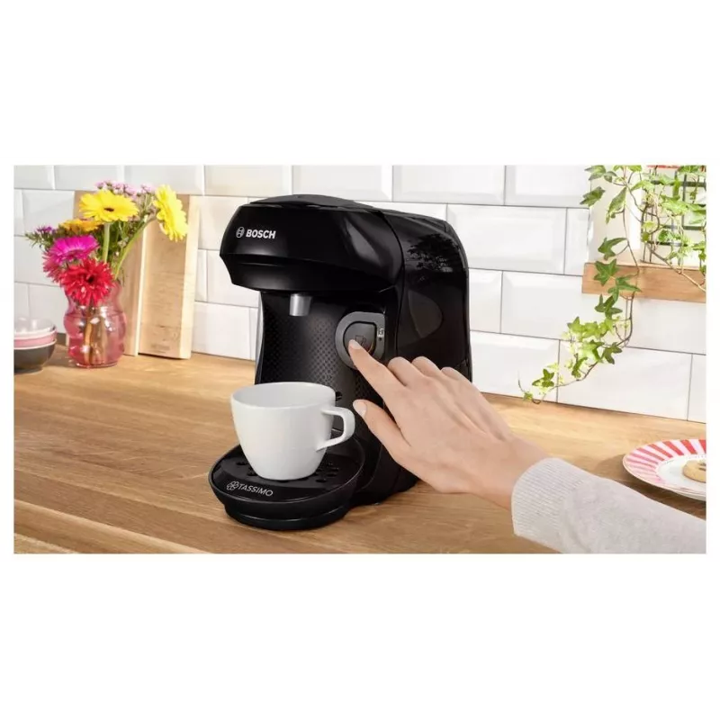 Bosch TAS102E TASSIMO Happy daugiafunkcis kapsulinis kavos aparatas – Friendly Black