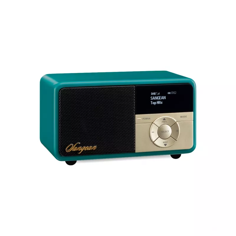 Sangean DDR-7X nešiojamas DAB+ / FM radijas, žalias
