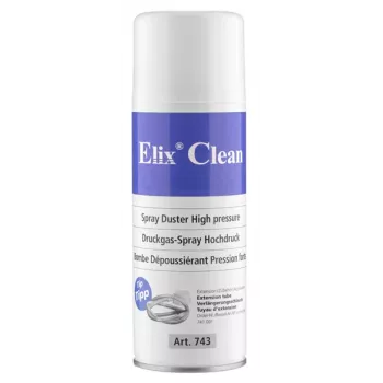 ECSCLEANING purškiamas suslėgto oro valymo balionėlis ELIX CLEAN HIGH PRESSURE - Nedegus 300ml