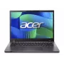 Acer TravelMate TMP214-55-G2-TCO 14 colių WUXGA nešiojamas kompiuteris su Intel Core 5 120U, 16GB, 512GB SSD, Windows 11 Pro Education, pilkas