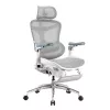 SIHOO DORO C300 Pro ergonominė biuro kėdė su kojų atrama, balta
