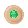 GOGREEN Kraft Paper Plates Go Green Ø22cm 20 vnt.