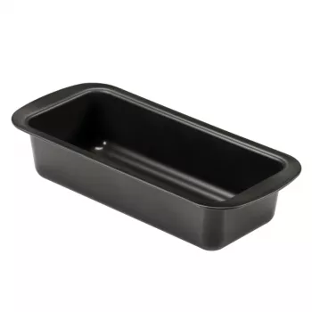 NEWILL duonos kepimo forma 25x11x6,4 cm, juoda, neprideganti anglinio plieno