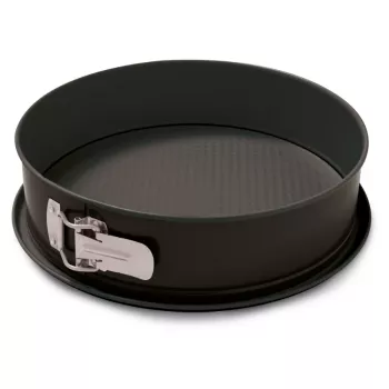 NEWILL atsegama torto forma Ø26x7,6cm juoda, neprideganti, anglinio plieno
