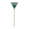 HORTUS lapų grėblys su kotu, žalias 45 cm (20 dantukų)
