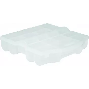 CURVER DIY 17 skyrių organizatorius dėžė 26,4x26,7x7,1 cm