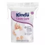 Kindii Linen Care medvilnės ir lino diskeliai mažyliams (50 vnt.), hipoalerginiai