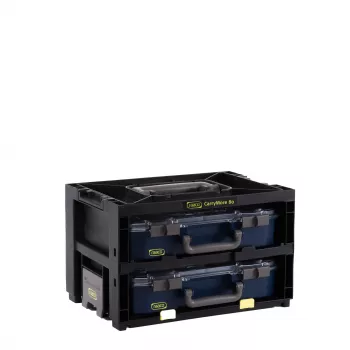 raaco CarryMore 80x2 smulkių dalių dėžė 386 x 241 x 278 mm